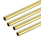 4PCS 3mm x 4mm x 500mm Brass Pipe Tube Round Bar Rod