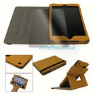 APPLE IPAD MINI RETINA CASE COVER+SCREEN PROTECTOR STAND SUEDE LEATHER BEIGE