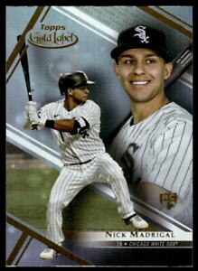 2021 Topps Gold Label #89 Nick Madrigal  Class 1, RC   Chicago White Sox