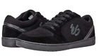 eS 5101000184/003 EOS  Mn`s (M) Black/Black Leather/Textil Skate Shoes