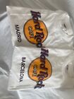 Vintage Hard Rock Cafe T-Shirt Lot Madrid and Barcelona XL