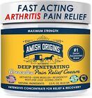Amish Origins Arthritis Maximum Strength Deep Penetrating Pain Relief Cream