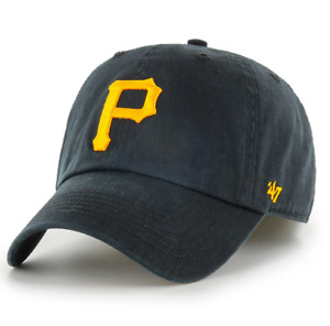 Pittsburgh Pirates '47 Brand Black Fitted Franchise Hat