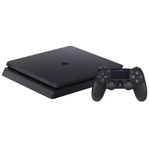 New ListingSony PlayStation 4 Slim 500GB Gaming Console with Controller - Black