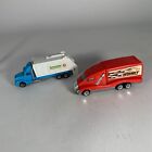 Lot of 2 Vintage 1998 Hot Wheels Recycle America & Sparky Ignition Diecast Truck