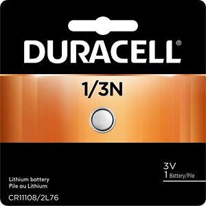 2 Pack Duracell CR1/3N DL1/3N 2L76 Photo Lithium 3V Batteries EXP 2028