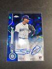 New Listing2020 Topps Chrome Rookie AUTO Justin Dunn Mariners: Atomic Refractor CSA-JD