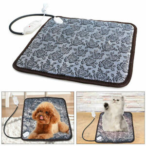 Adjustable Heating Pad for Cat Dog Pet Electric Heater Mat Warmer Bed Waterproof
