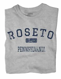 Roseto Pennsylvania PA T-Shirt EST