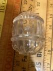 Vintage Antique Clear Glass Bird Cage 3