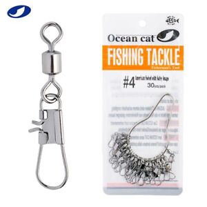 OCEAN CAT American Swivel with B Safety Snaps  Inter Hooked Saltwater Fishing