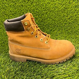 Timberland Premium 6 inch Boys Size 6M Brown Athletic Outdoor Boots Shoes 12909