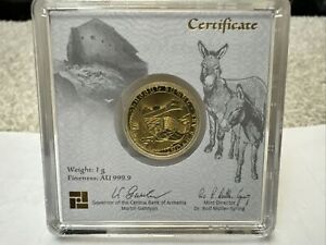 New Listing1 Gram Gold Noah’s Ark Coin