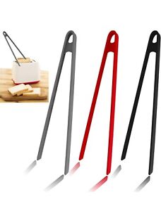 New Listing3 Pcs Thin Tongs for Cooking 11.4 Inch Silicone Tong Chopstick Tongs Kitchen