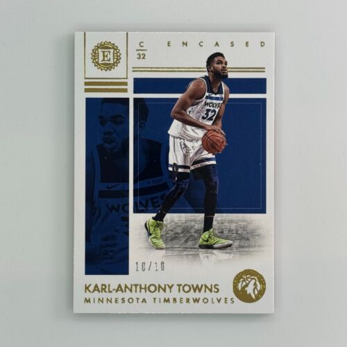 New Listing2018-19 Immaculate Collection KARL-ANTHONY TOWNS 10/10 Gold #43 Timberwolves SSP