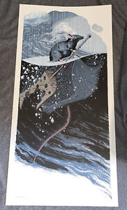 Aaron Horkey Remy Adrift Ratatouille 2014 Mondo large print Poster Screen Print