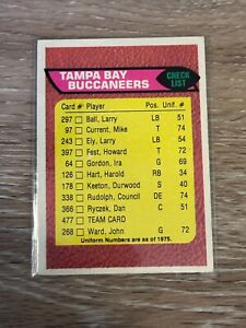 1976 Topps NFL FOOTBALL CHECKLIST (MOST USED INK MARKED) YOU PICK THE CHECKLIST