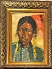 Hans Paap 1929 Original Oil On Canvas Panel Sold By Forrest Fenn Taos Gold Frame
