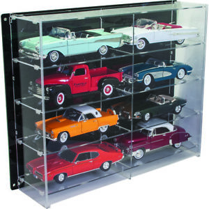 1:18 Scale Eight Car Display Case - Assembly Required