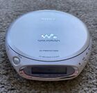 Sony D-EJ360 PSYC CD Walkman Gray/White Portable CD Player **TESTED** No Charger