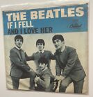 The Beatles 45 Picture Sleeve If I Fell  NO RECORD