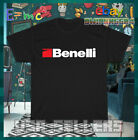 New Benelli Shotgun Hunting Black New Logo T-Shirt American Logo T-Shirt