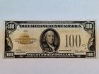 1928 $100 Dollar Gold Certificate Note - Nice Looking Bill for the Year!