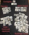 Large Lot PTO WWII Pacific Theater Photos Pictures Philippines Corregidor Tanks