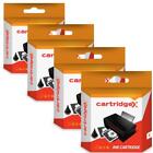 4 X High Cap Ink Cartridges For HP 27XL  27  PSC 1215 1216 1310 1311 1312 1315