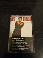 MIKI HOWARD Love Confessions Cassette 1987