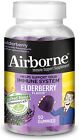 AIRBORNE ELDERBERRY Immune Support GUMMIES 50ct***
