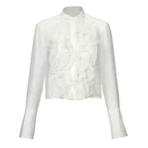 NWT $109 Cabi Noble Blouse, Size Medium, White, Fall 2023 Style #4537