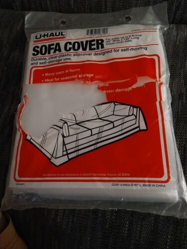 NEW UHaul Moving & Storage Sofa Covers 42” x 134” Fits Up To 8 Foot Long Sofa