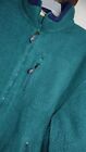 VINTAGE LL Bean Fleece Jacket Women's Teal Blue Full Zip USA  XL
