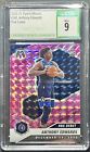 New Listing2020 Anthony Edwards Mosaic Camo Pink NBA Debut Rookie CSG 9 No.261