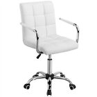 Office Desk Chair Executive Task Chairs Makeup Chair PU Swivel Chair with Wheels