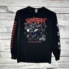 Suffocation Effigy Of The Forgotten Long Sleeve Double Sided Band T-Shirt Small