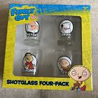 Family Guy Shot glass 4 Pack