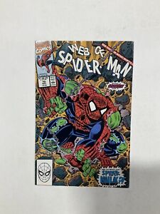 Web Of Spider-Man 70 Very Fine Vf 8.0 1st Spider-Hulk Marvel