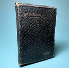 1800s RARE Antique Holy Bible KJV Leather New Testament + Psalms Religion Prayer