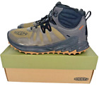KEEN 1028035 SZ 11 Zionic Mid Waterproof Hiking Boots for Men Dark Olive/Scarlet