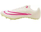 Size 8 - Nike JA FLY V4 Sail Light Lemon Twist Fierce Pink Track & Field Spikes