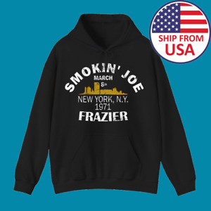 Smokin' Joe Frazier New York Men's Black Hoodie Sweatshirt Size S-3XL