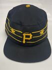 Vintage 1970s Annco Official MLB Pittsburgh Pirates Pillbox Hat Stars Medium