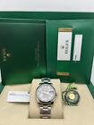 Rolex Datejust 31mm Midsize 178240 Grey Floral Dial Steel Watch Box Papers 2017