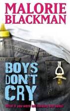 New ListingBoys Dont Cry - Hardcover By Blackman - GOOD