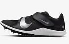 Nike Men’s 11 Zoom Rival Track & Field Jumping Spikes Black/Silver DR2756-001