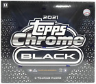 2021 Topps Chrome BLACK Factory Sealed HOBBY Box-ENCASED CHROME AUTO+REFRACTOR