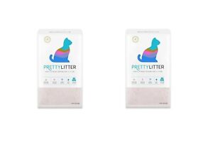 2 Bag Pretty Litter Health Monitoring Cat Pet Litter 6 lbs Original Unscented