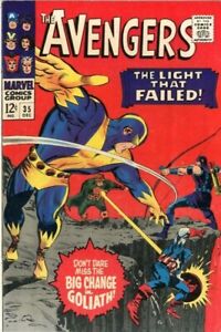 Avengers   # 35    VERY FINE-   December  1966   Living Laser App.   STAN LEE